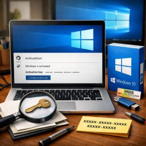 Как найти ключ активации Windows 10 на компьютере